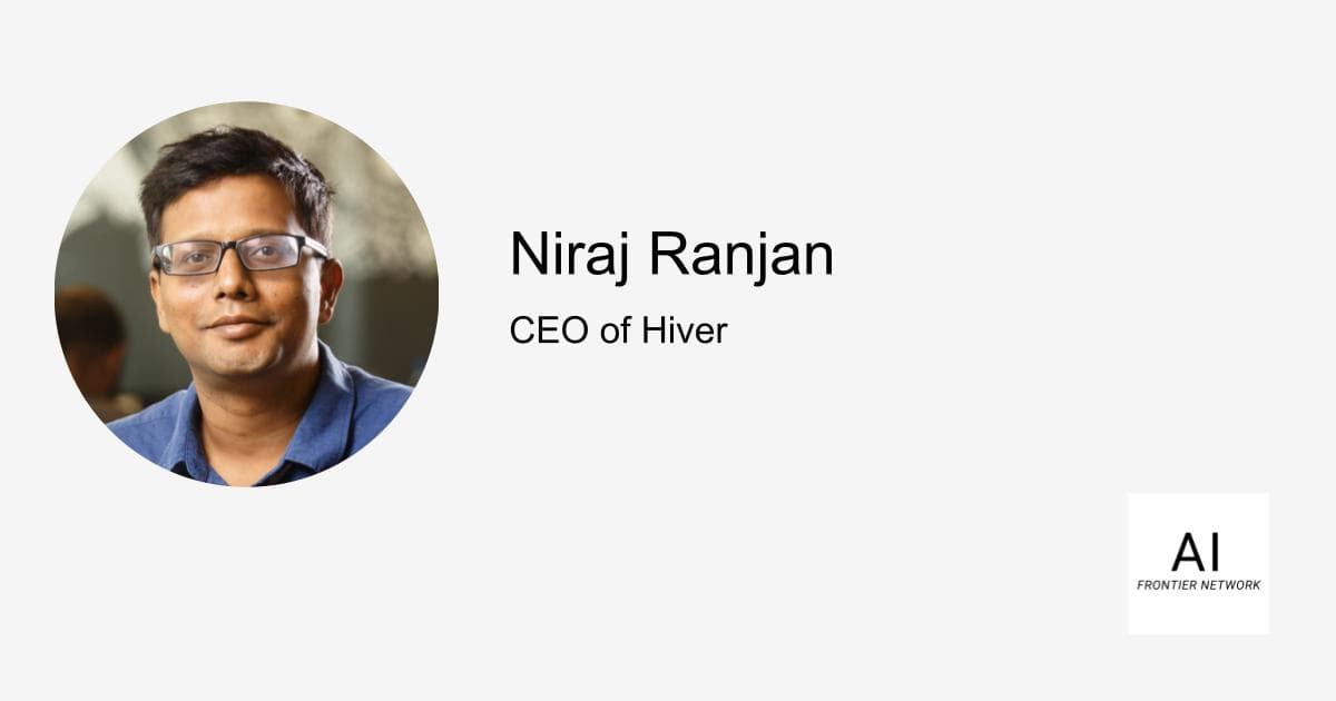 Niraj Ranjan — Embedding Human-Centered AI Across the Customer Service Lifecycle
