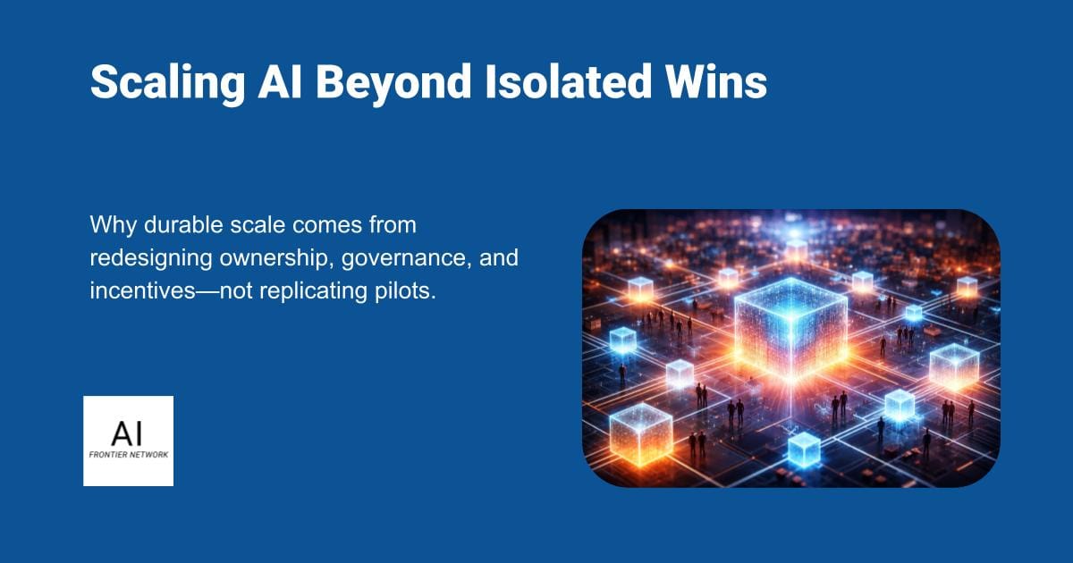 Scaling AI Beyond Isolated Wins