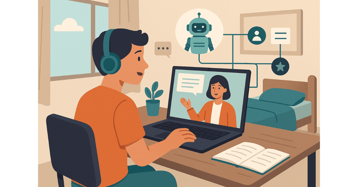 From Algorithms to Agency: Humanizing Online Learning with AI