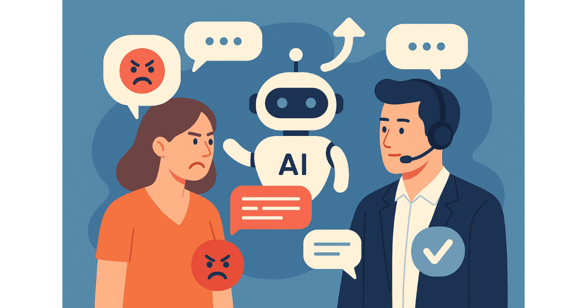 Human-in-the-Loop: Making AI Safe and Effective in Customer Service