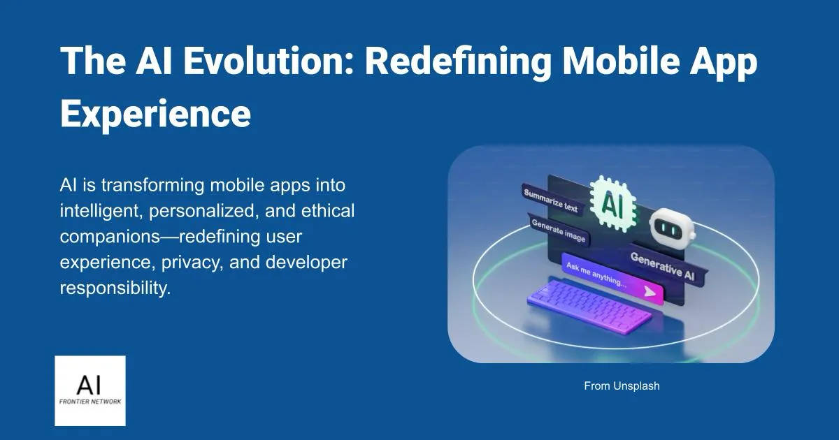 The AI Evolution: Redefining Mobile App Experience